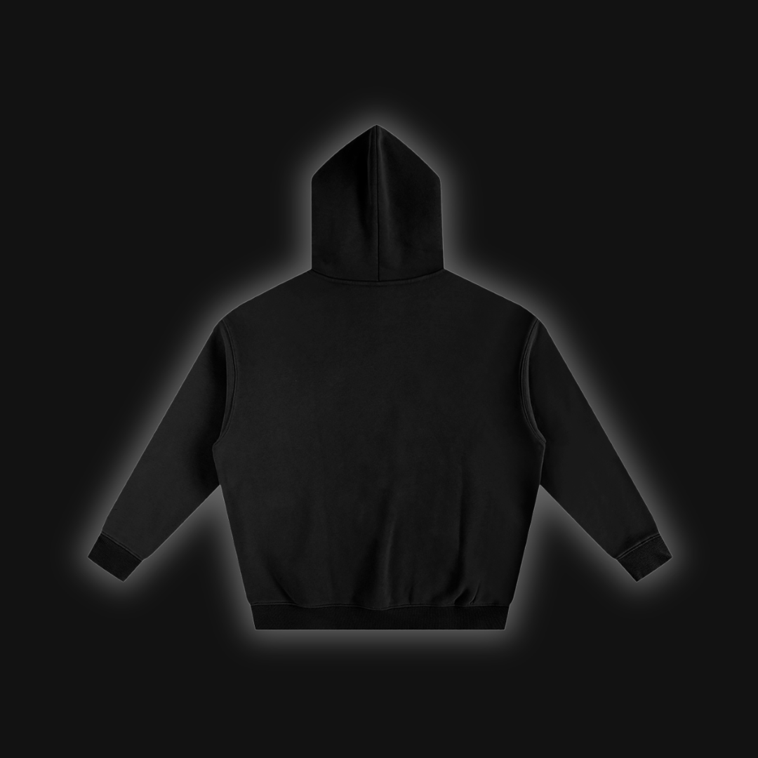 bubble momohaii oversize fleeced hoodie