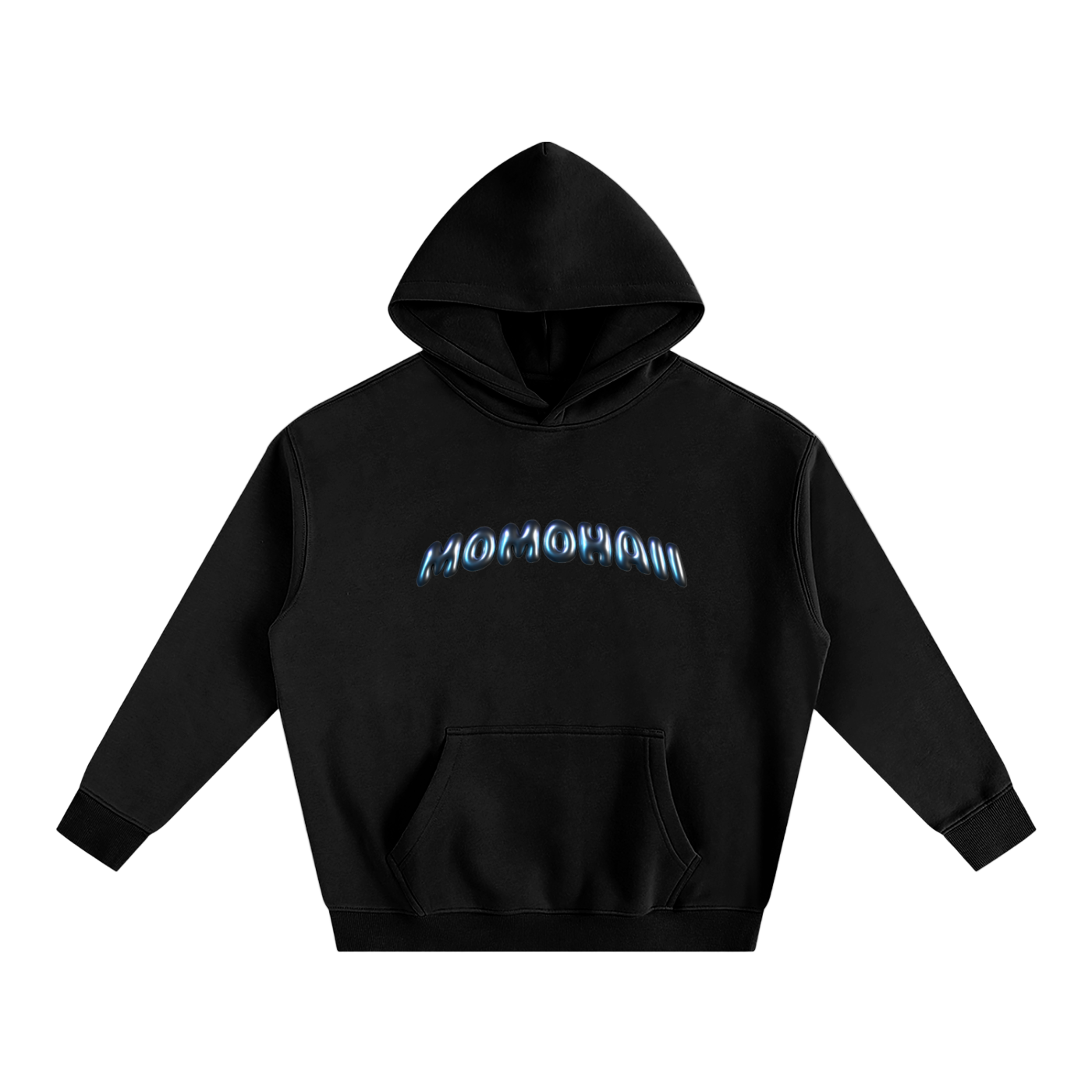 momohaii bubble oversized hoodie