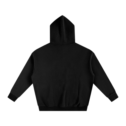 momohaii text oversized hoodie