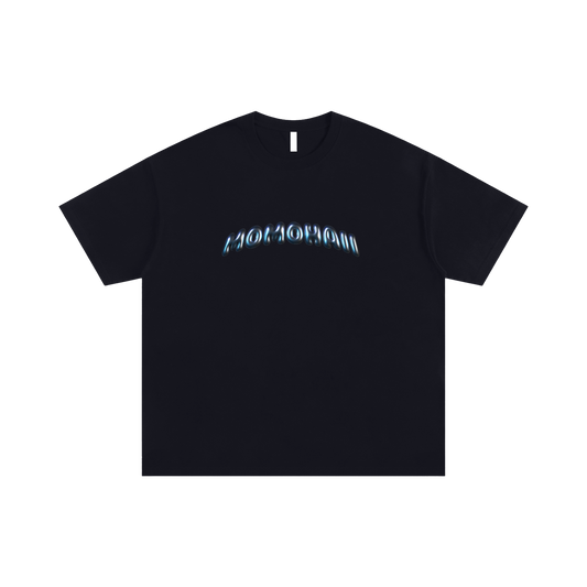 bubble momohaii unisex oversized cotton t-shirt