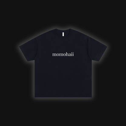 plain momohaii unisex oversized cotton t-shirt
