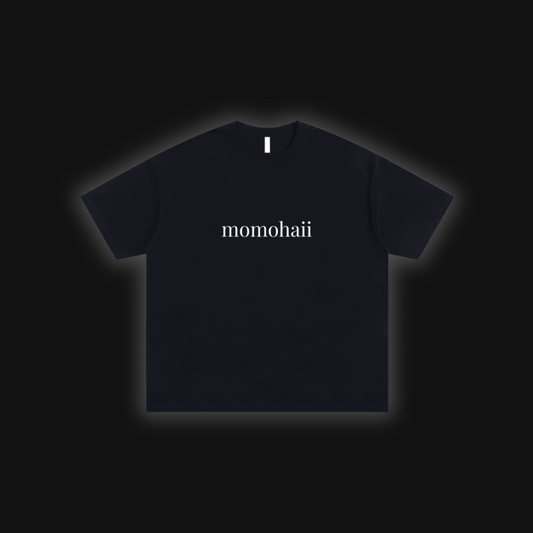 plain momohaii unisex oversized cotton t-shirt